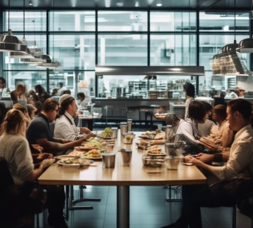 企业食堂，效率的持久守护者