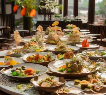 餐厅菜品，文明的象征与创新的交响曲，从传统到创新的沉浸式体验