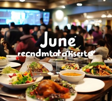 6月餐饮堂食解析，时间点与推荐菜品