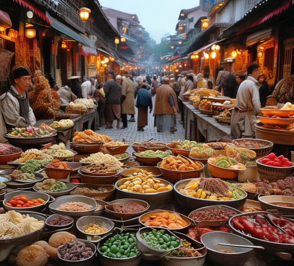 美食之旅，历史长河中的文化传承