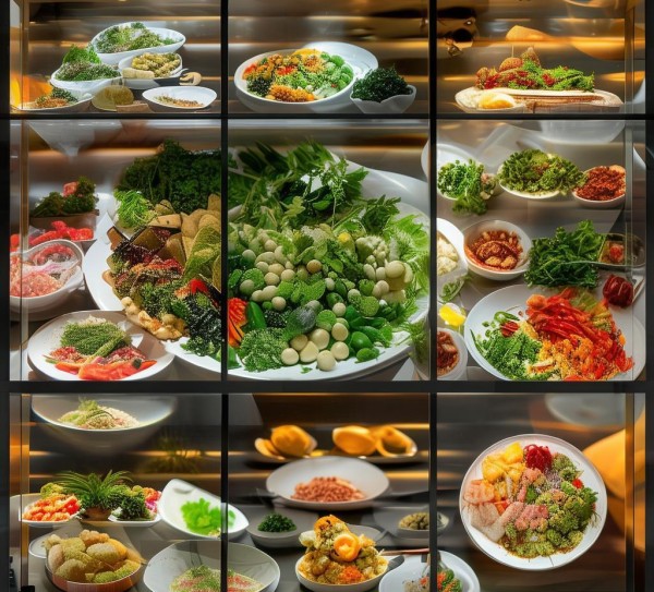 219餐饮新食材展厅，食材到美食的转变