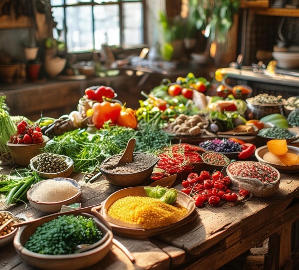 谷餐布置,生活美好 谷餐布置,生活美好